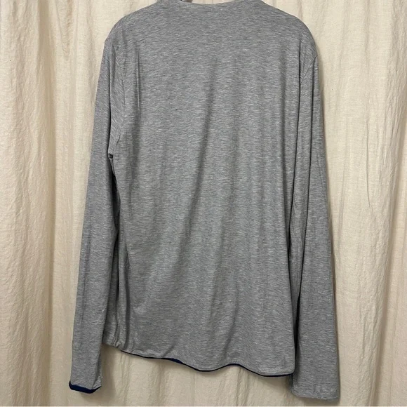 Sease Reversible Sweater - Blue/Gray
